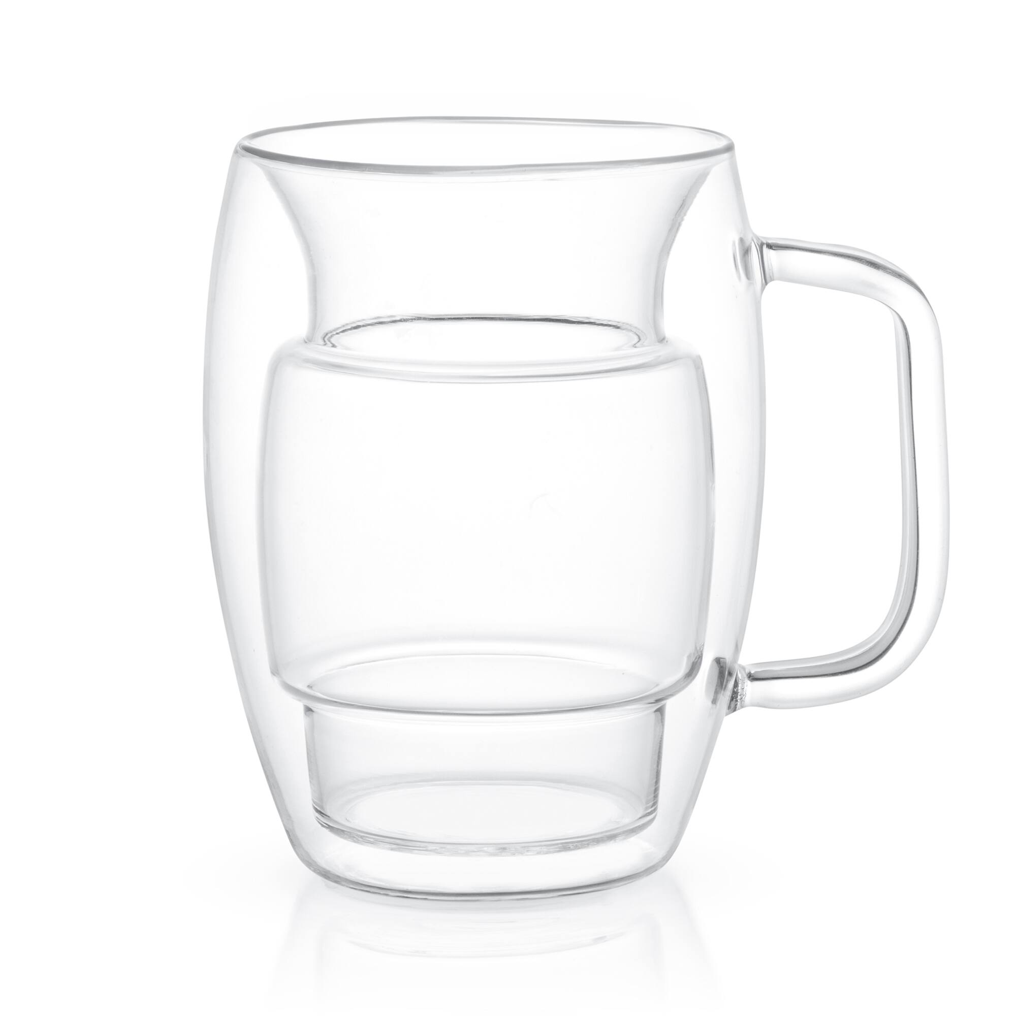 JoyJolt® Cadus Double Wall Coffee Glasses, 4ct.